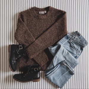 Croft and Barrow Brown sweater